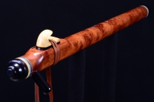 Redwood Burl Native American Flute, Minor, Bass B-3, #I31I (0)